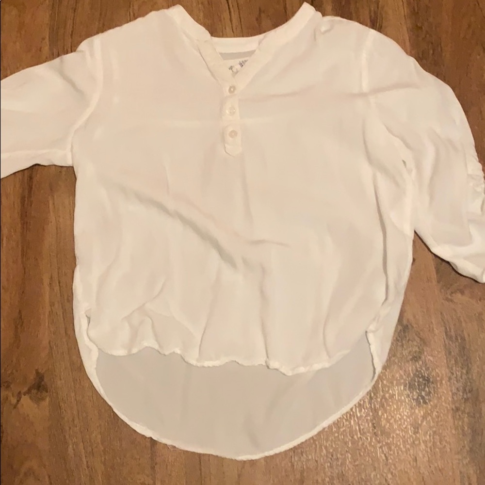 Fancy white long sleeve.